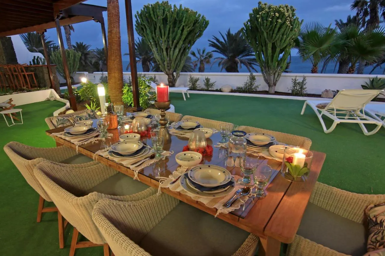 Villa Vista Del Mar - Oceanfront Luxury With Private Pool Costa Teguise 0*,